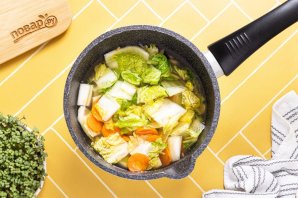 Суп из пекинской капусты