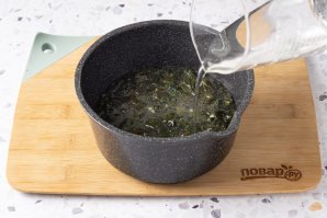 Суп из сушеной морской капусты Суп из сушеной морской капусты