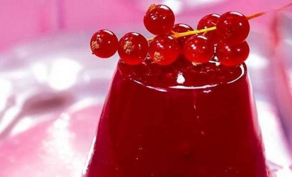 Джем из красной смородины с лимонным соком и желатином