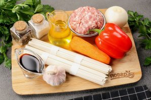 Лапша удон с фаршем рецепт Лапша удон с фаршем рецепт