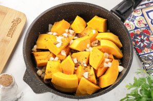 Тыква на сковороде Тыква на сковороде