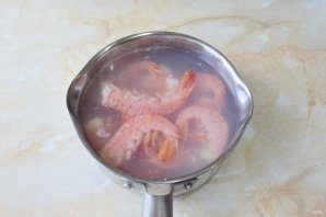 Креветки в лимонном соусе Креветки в лимонном соусе