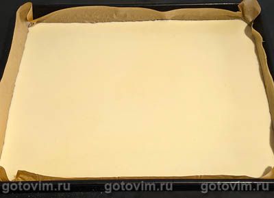 Рулет из блинного теста со сливочной начинкой