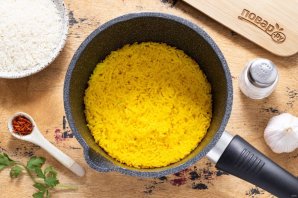 Рис с шафраном Рис с шафраном