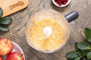 Постные яблочные кексы Постные яблочные кексы