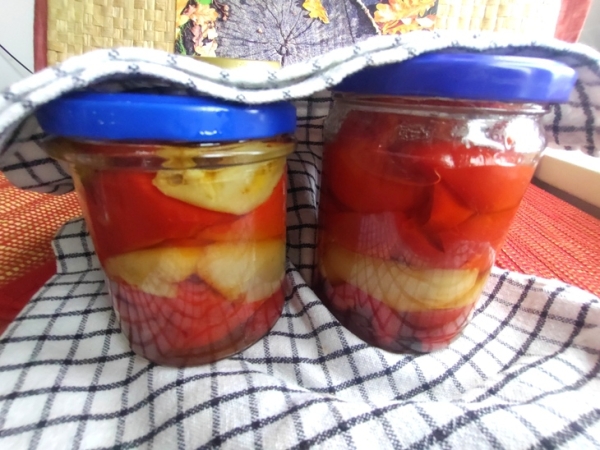 Перцы жареные на зиму Перцы жареные на зиму