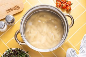 Макароны с куркумой