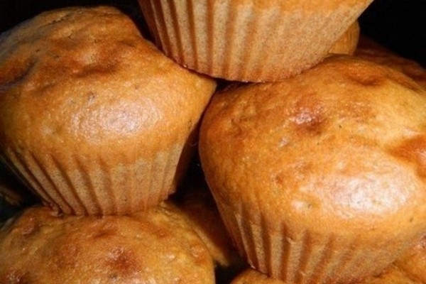 Медово-ореховые кексики на молоке