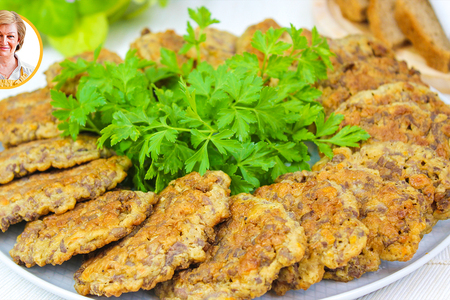 Очень нежные и вкусные печеночные оладьи