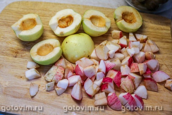 Варенья из сливы с яблоками и апельсином на агаре Варенья из сливы с яблоками и апельсином на агаре