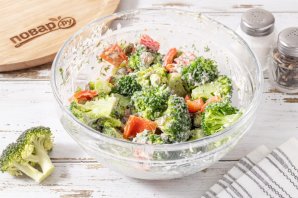 Брокколи с творожным сыром Брокколи с творожным сыром