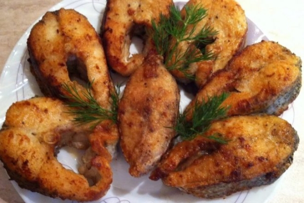 Классическая щука на сковороде Классическая щука на сковороде