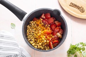 Суп с чечевицей Суп с чечевицей