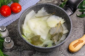 Салат из вареной капусты Салат из вареной капусты