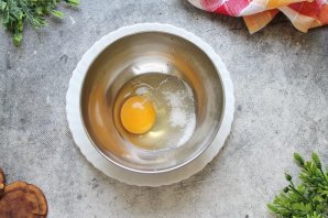 Черничная запеканка