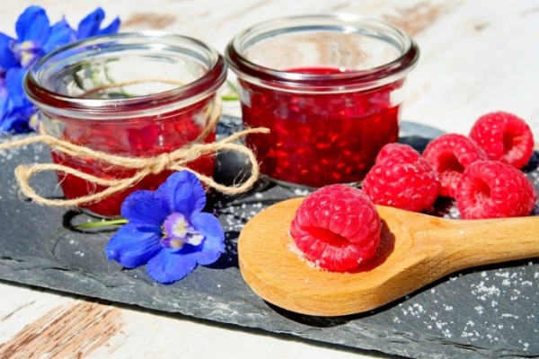 Джем из малины с лимонной кислотой