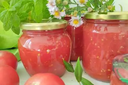 Томаты в собственном соку Томаты в собственном соку