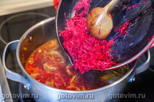 Борщ с маслятами Борщ с маслятами