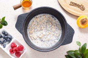 Каша овсяная с семенами чиа Каша овсяная с семенами чиа