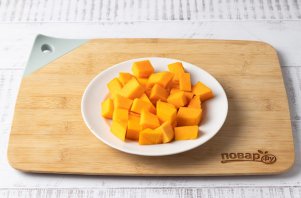 Кукурузная каша с тыквой на воде Кукурузная каша с тыквой на воде