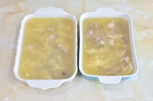 Холодец из рульки и индейки Холодец из рульки и индейки