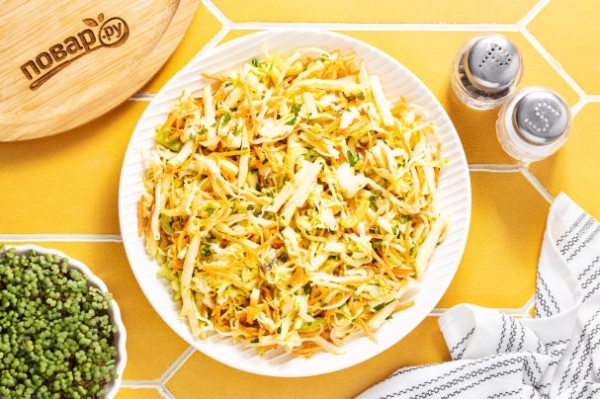 Салат «Коул Слоу» постный Салат «Коул Слоу» постный