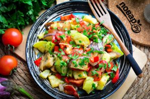 Овощное рагу "Рататуй" Овощное рагу "Рататуй"