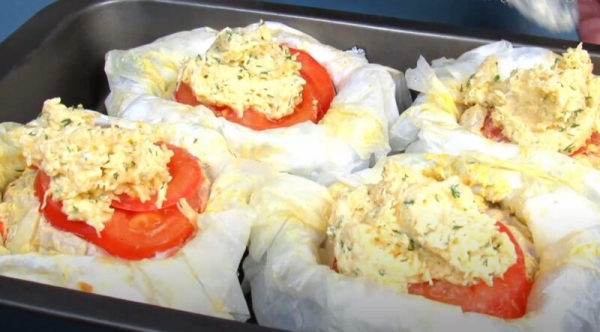 Просто завернула все в фольгу и в духовку. Вкусный вариант необычного ужина Просто завернула все в фольгу и в духовку. Вкусный вариант необычного ужина