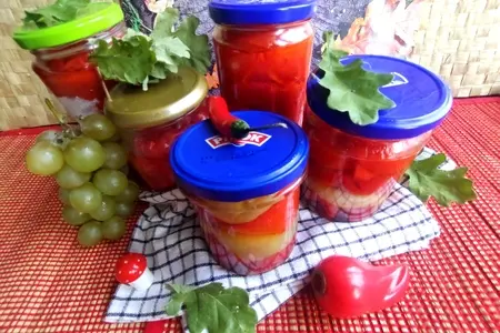 Перцы жареные на зиму Перцы жареные на зиму