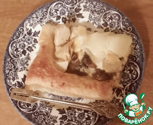 Пирог-киш с грибами и артишоками