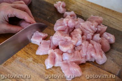 Индейка в сливочном соусе с сыром с голубой плесенью Индейка в сливочном соусе с сыром с голубой плесенью