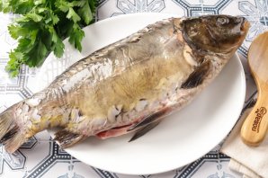 Карп на гриле Карп на гриле