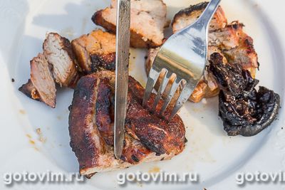 Ребрышки на мангале