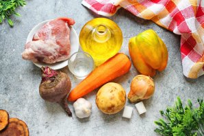 Борщ со свеклой