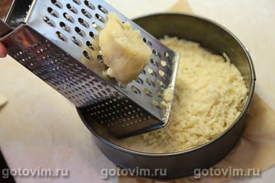 Постный тертый пирог с вареньем Постный тертый пирог с вареньем