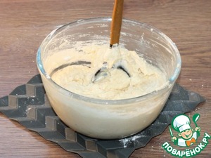 Ванильный кекс с малиновой пропиткой