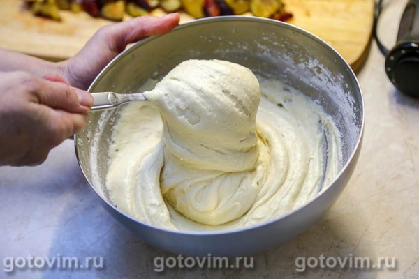 Кекс со сливой и кофе Кекс со сливой и кофе
