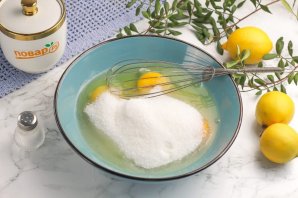 Лимонный кекс в глазури Лимонный кекс в глазури