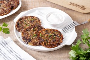 Драники из баклажанов Драники из баклажанов