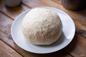 Хачапури с сулугуни и творогом Хачапури с сулугуни и творогом