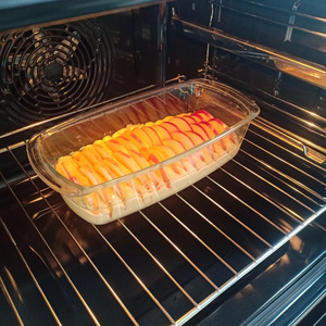 Кекс с яблоками