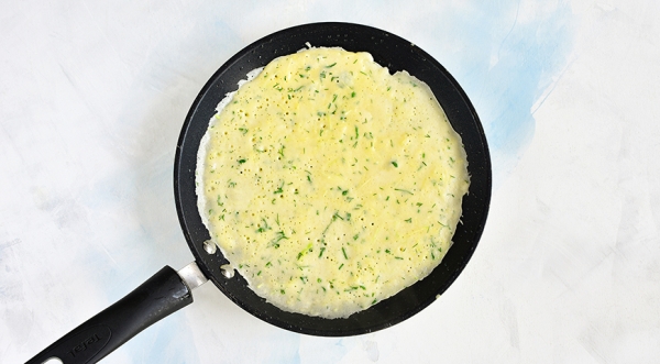 Блины из кабачков на кефире, пошаговый рецепт с фото на 385 ккал