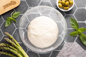 Зеленая пицца