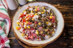 Салат "Морской Еж" Салат "Морской Еж"