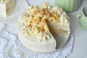 Торт "Банановый рай" Торт "Банановый рай"