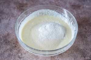 Манник из сметаны и творога Манник из сметаны и творога