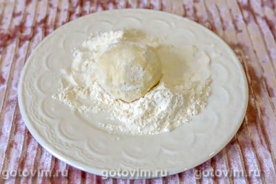 Творожные пончики с ванилью