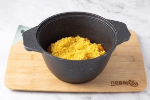 Каша из тыквы с пшеном на молоке Каша из тыквы с пшеном на молоке