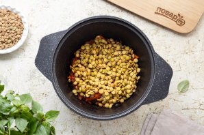 Турецкий суп из зеленой чечевицы Турецкий суп из зеленой чечевицы