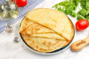 Блины на 1 литр молока Блины на 1 литр молока